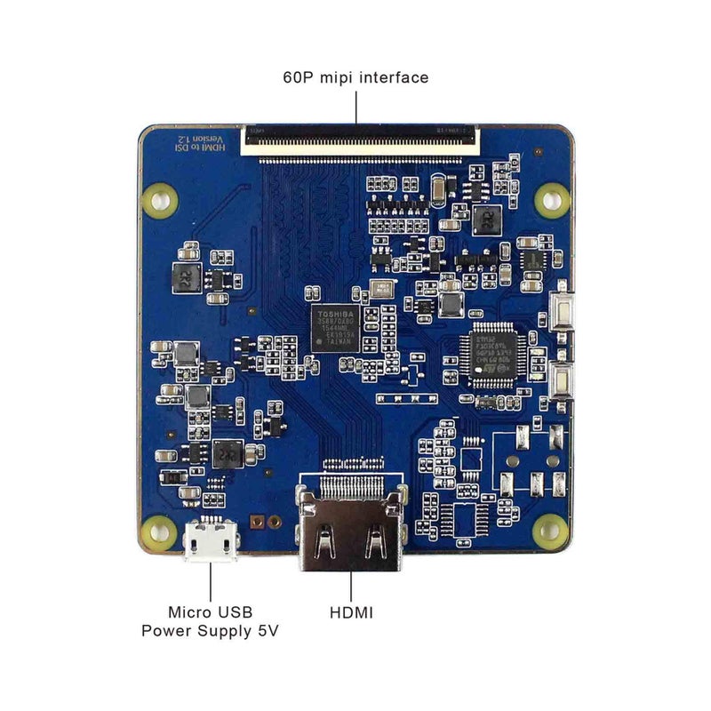 VSDISPLAY for 3D Printer Replacement Display,5.5 Inch LS055R1SX04 1440X2560 2K IPS LCD Screen with to Mipi LCD Controller Board - Image 3